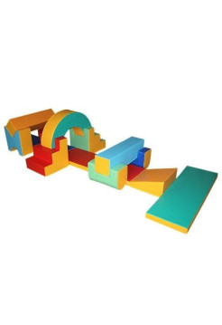 Набор мягких модулей Полоса препятствий-6